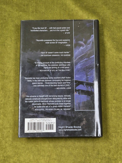 Zima Blue and Other Stories by Alastair Reynolds , Night Shade books , 1st HB DJ1