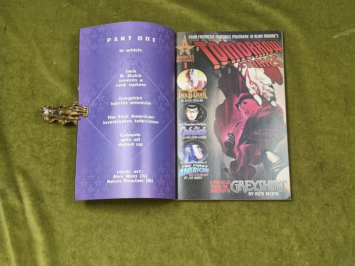 Tomorrow Stories Book 1 - Alan Moore , America's Best Comics 2002 PB4