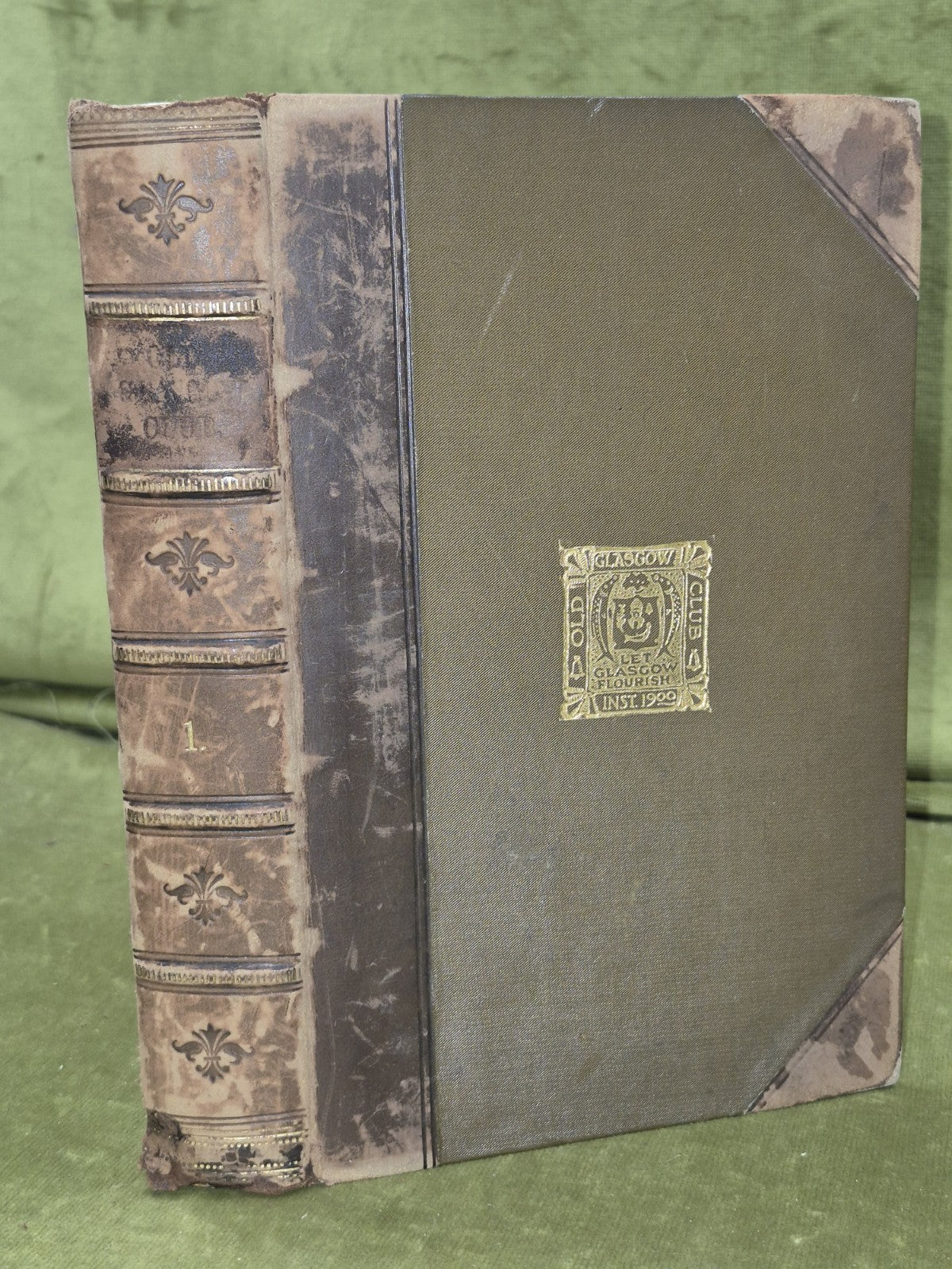 Old Glasgow Club Transactions, Volume I, Sessions 1900-080