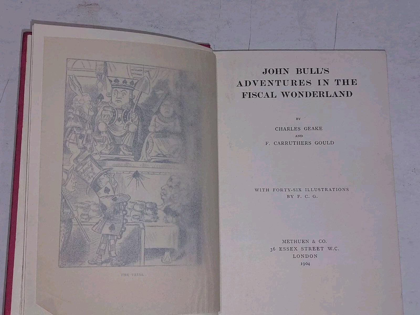 John Bull's Adventures in the Fiscal Wonderland (1904) Geake & Gould Hb Book2