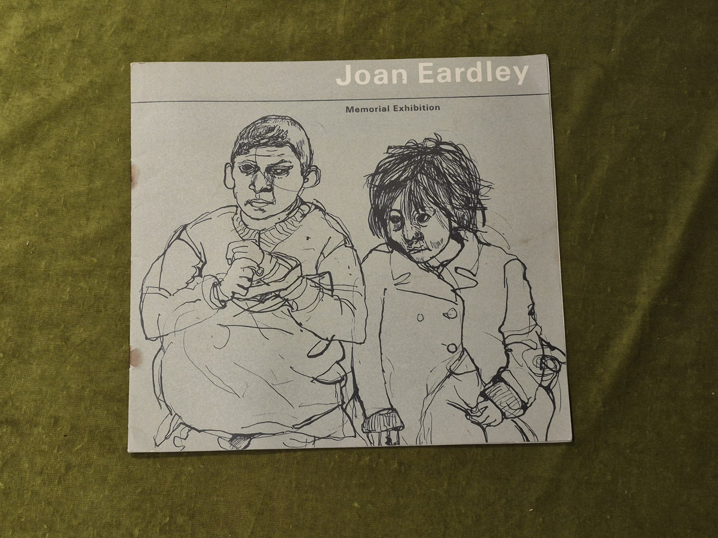 Joan Eardley RSA (1921-1963) Memorial Exhibition catalogue 19640