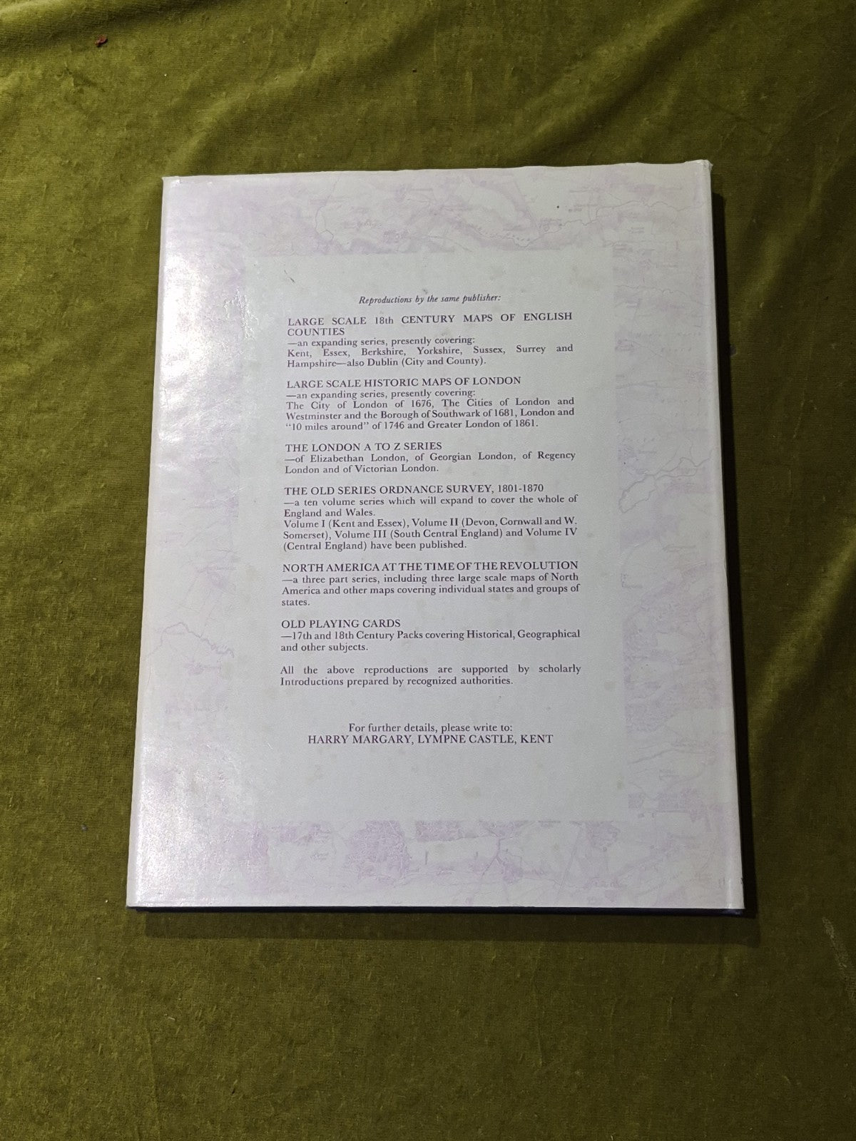 The Old Series Of Ordnance Survey Maps Of England and Wales - Vol 5 V HB DJ 19871
