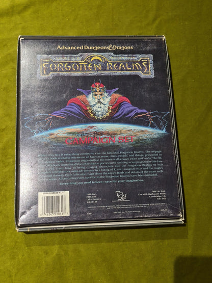 Forgotten Realms Campaign Set. Dungeons & Dragons 1st Edition Box Set.1