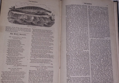 The Mirror Of Literature, Amusement And ... Vol XI 1828, King George IV Death15