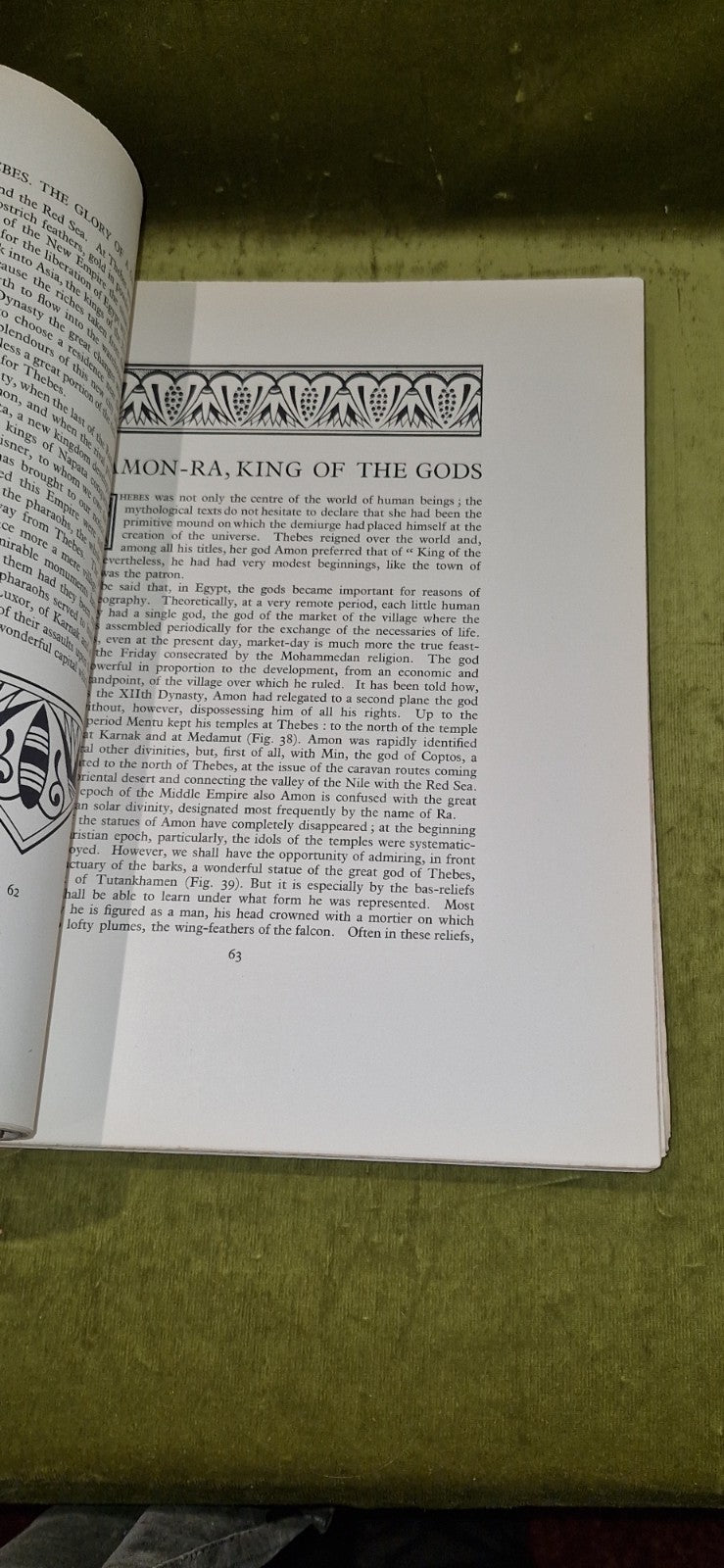 Thebes : The Glory of A Great Past (1926) J Capart & M Werbrouck pb book6