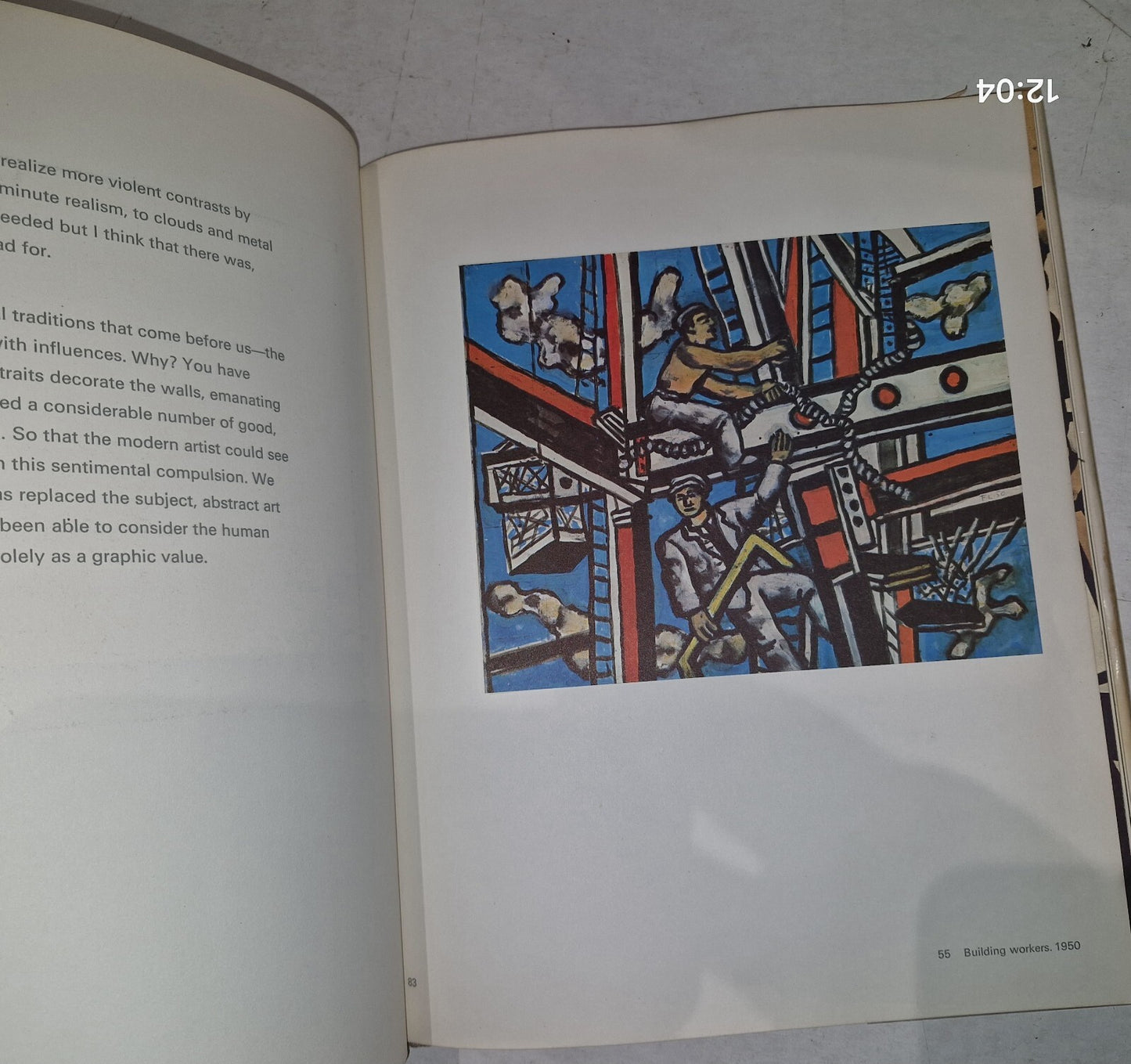 Fernand Leger 1881 - 1955 Introduction by Rene Jullian 1970 Editions Beyeler 12