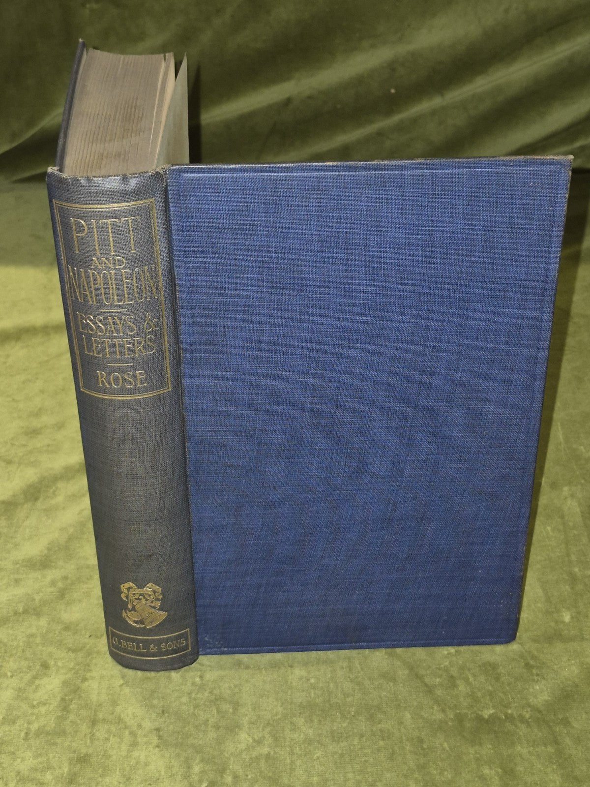 PITT AND NAPOLEON - ESSAYS AND LETTERS - R. A. Lewis0