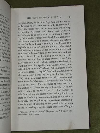 The Scot in Ulster John Harrison - 1888 William Blackwood and Sons7