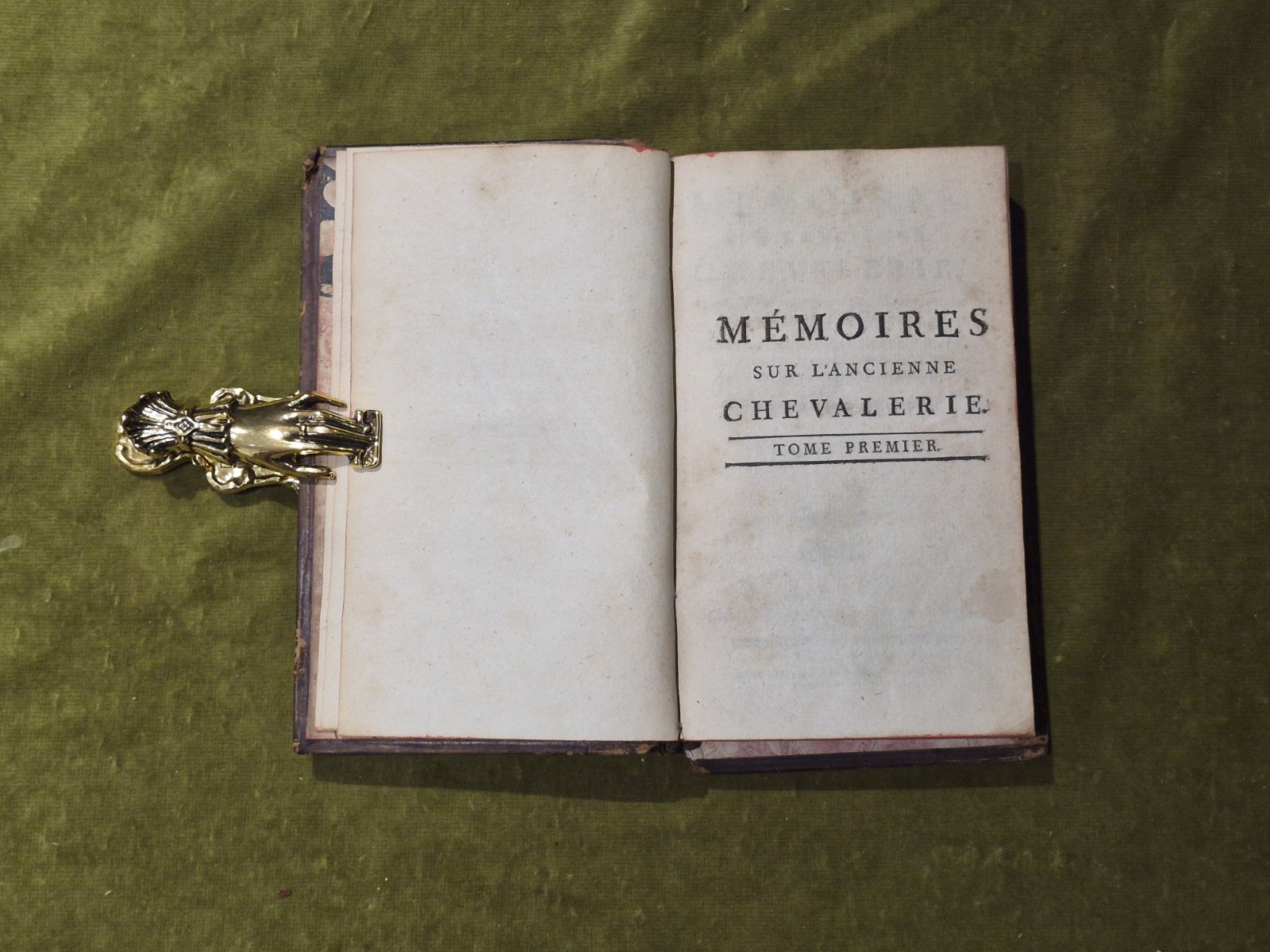 Mémoires sur L'ancienne Chevalerie Politique et Militaire 2 vols Veuve Duchesne4