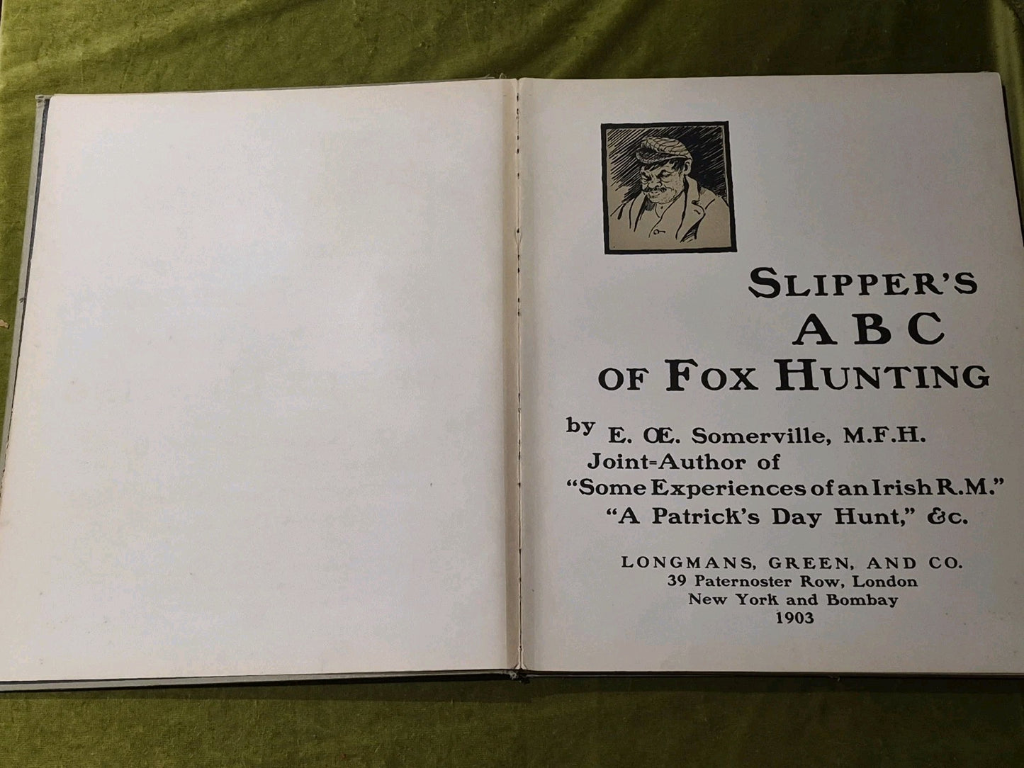 Slipper's ABC of Fox Hunting E. Somerville 1st ed 19034