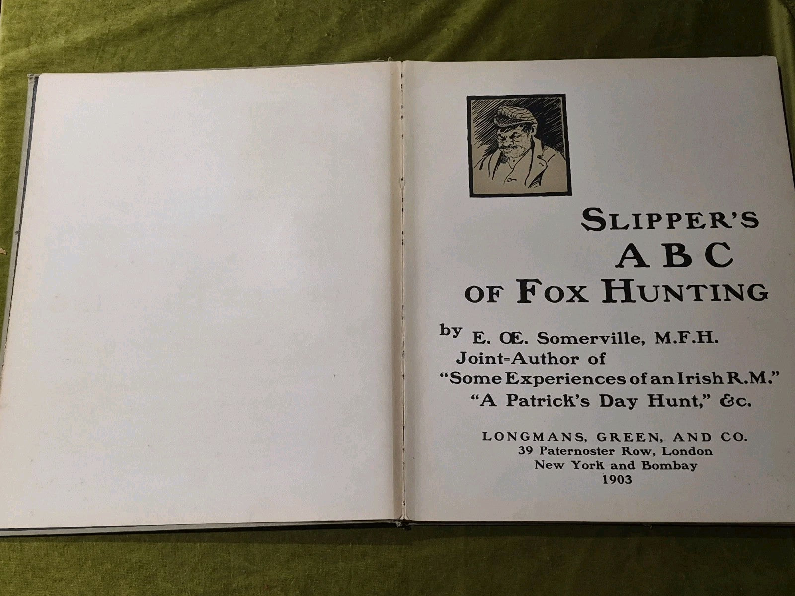 Slipper's ABC of Fox Hunting E. Somerville 1st ed 19034