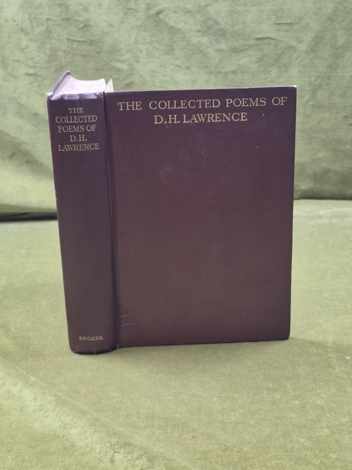 The Collected Poems of D. H. Lawrence Published by Martin Secker , 19320