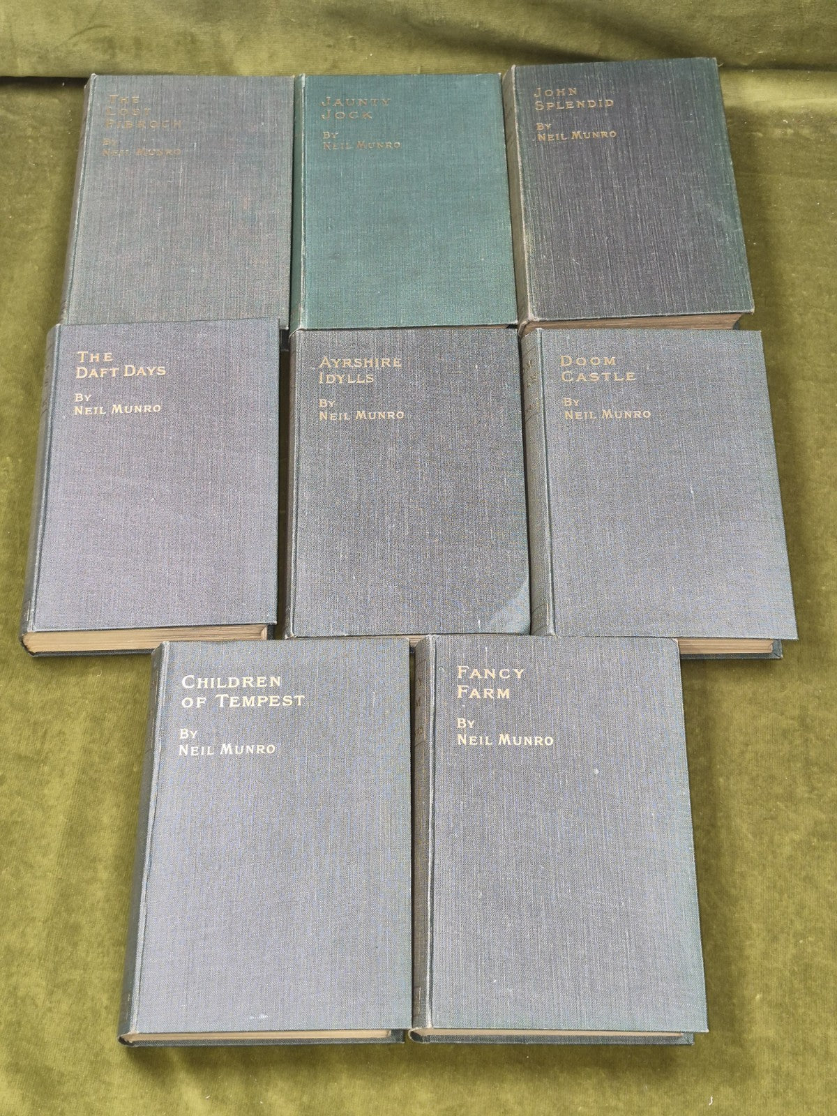 Neil Munro William Blackwood Job Lot The Lost Pibroch Fancy Farm Doom Castle2