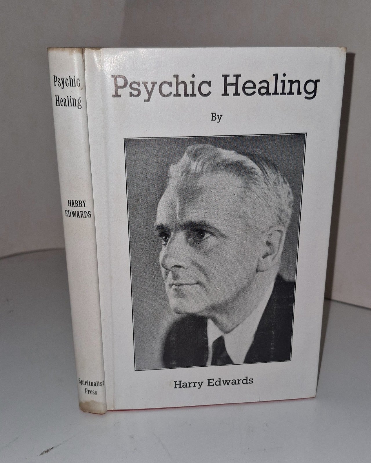 Psychic Healing Harry Edwards 1959 HC DJ  Spiritualist Press Signed By Author 0