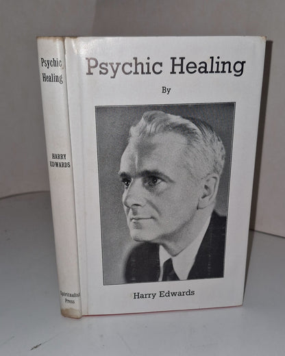 Psychic Healing Harry Edwards 1959 HC DJ  Spiritualist Press Signed By Author 0