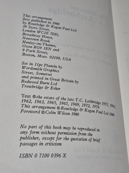 The Essential T C Lethbridge (1980) Edited By Tom Graves5