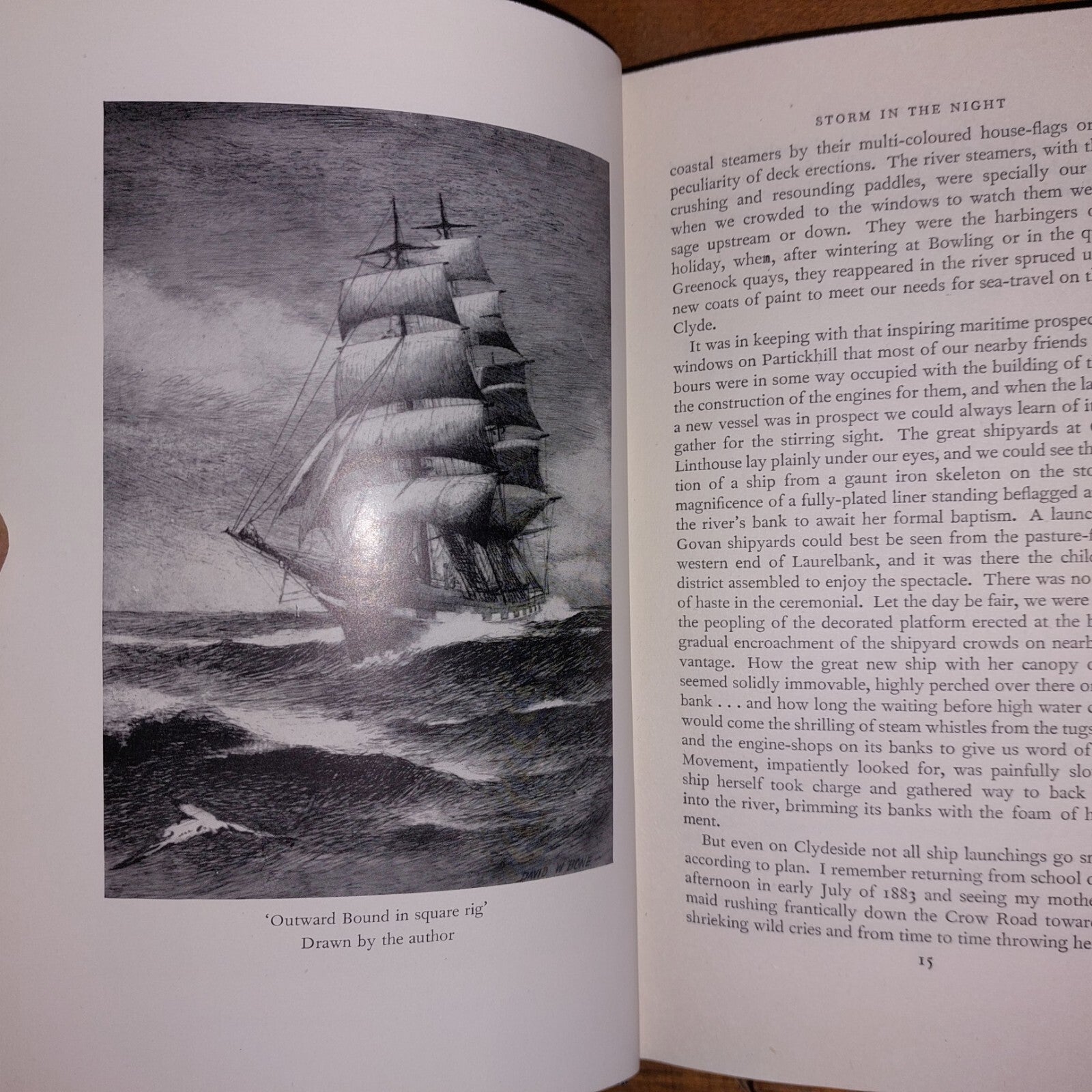 Landfall at Sunset: the Life of a Contented Sailor  Sir David Bone 1955 1st Ed.10