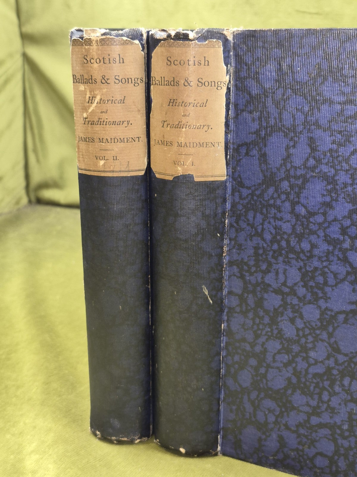 Scottish Ballads & Songs Historical & Traditionary in 2 Vols James Maidment 186811
