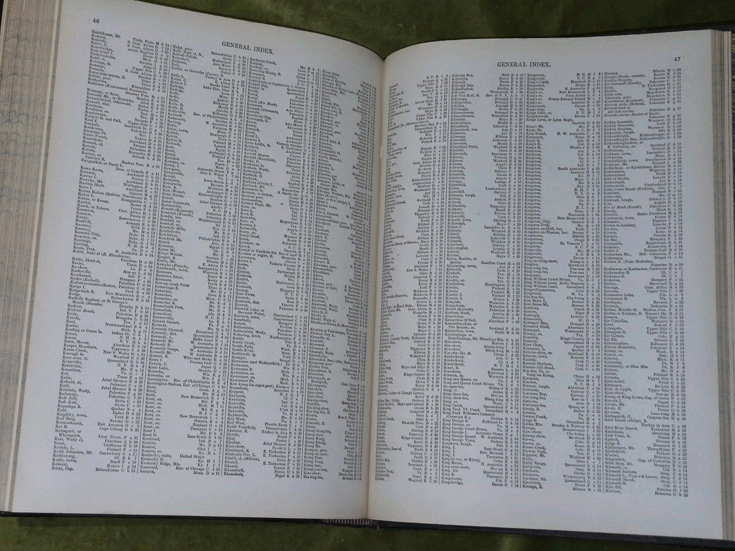 Zell's Descriptive Hand Atlas of The World (1875) John Bartholemew Ellwood Zell14