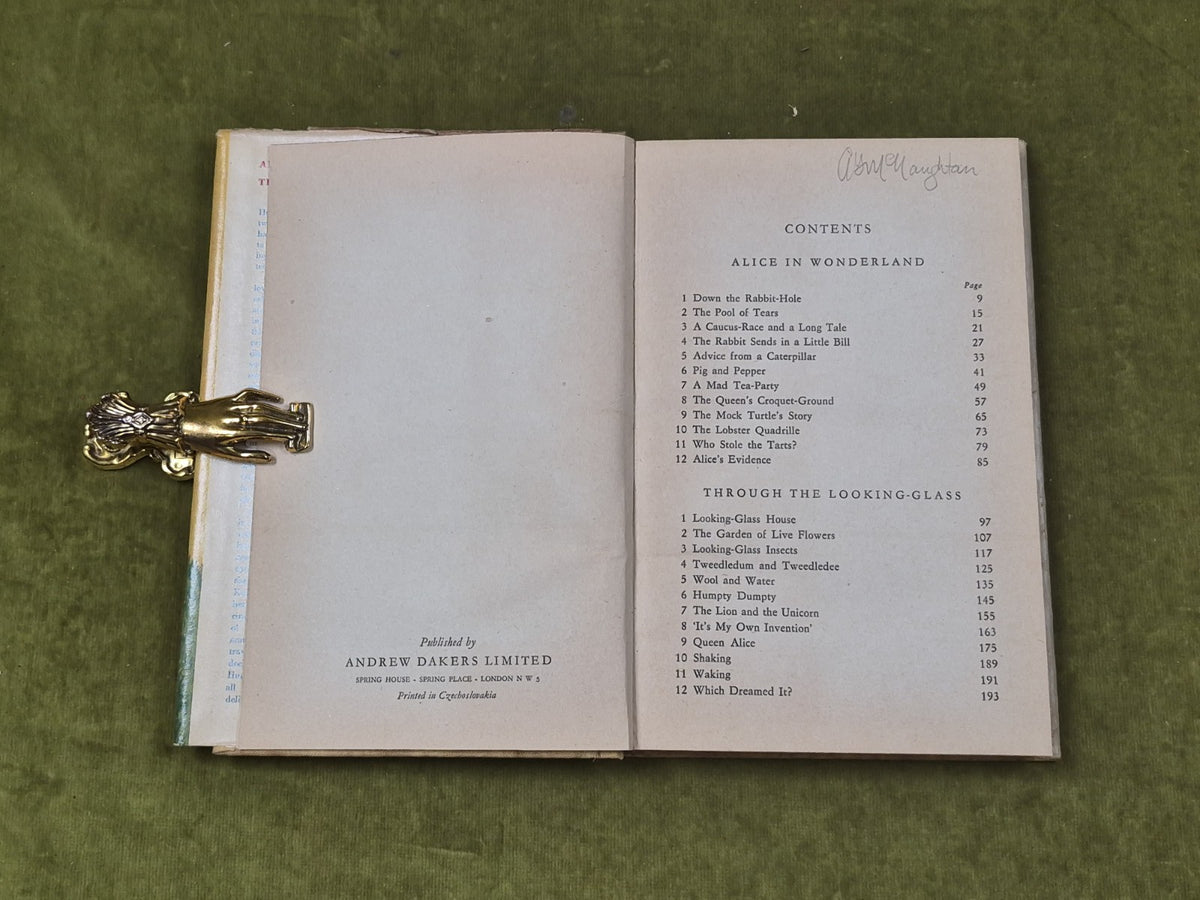 Alice in Wonderland & Through the Looking Glass - Lewis Carroll , Andrew Dakers4