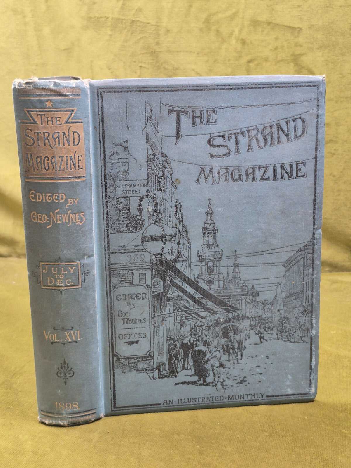 The Strand Magazine XVI 1898 George Newnes Conan Doyle July Dec0