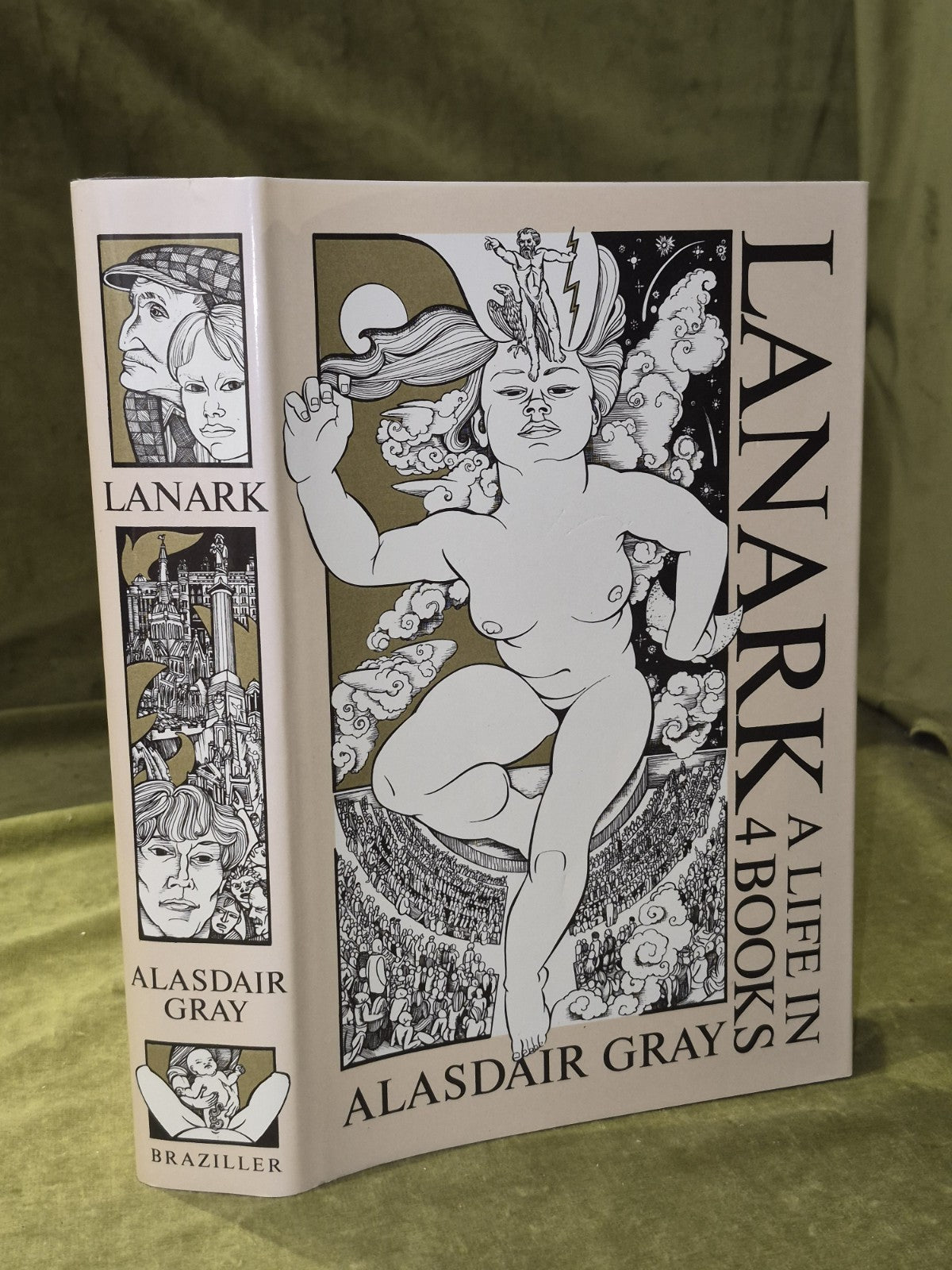 Alasdair Gray – Lanark (1st/1st US 1985 hb w dw) first novel cult classic0