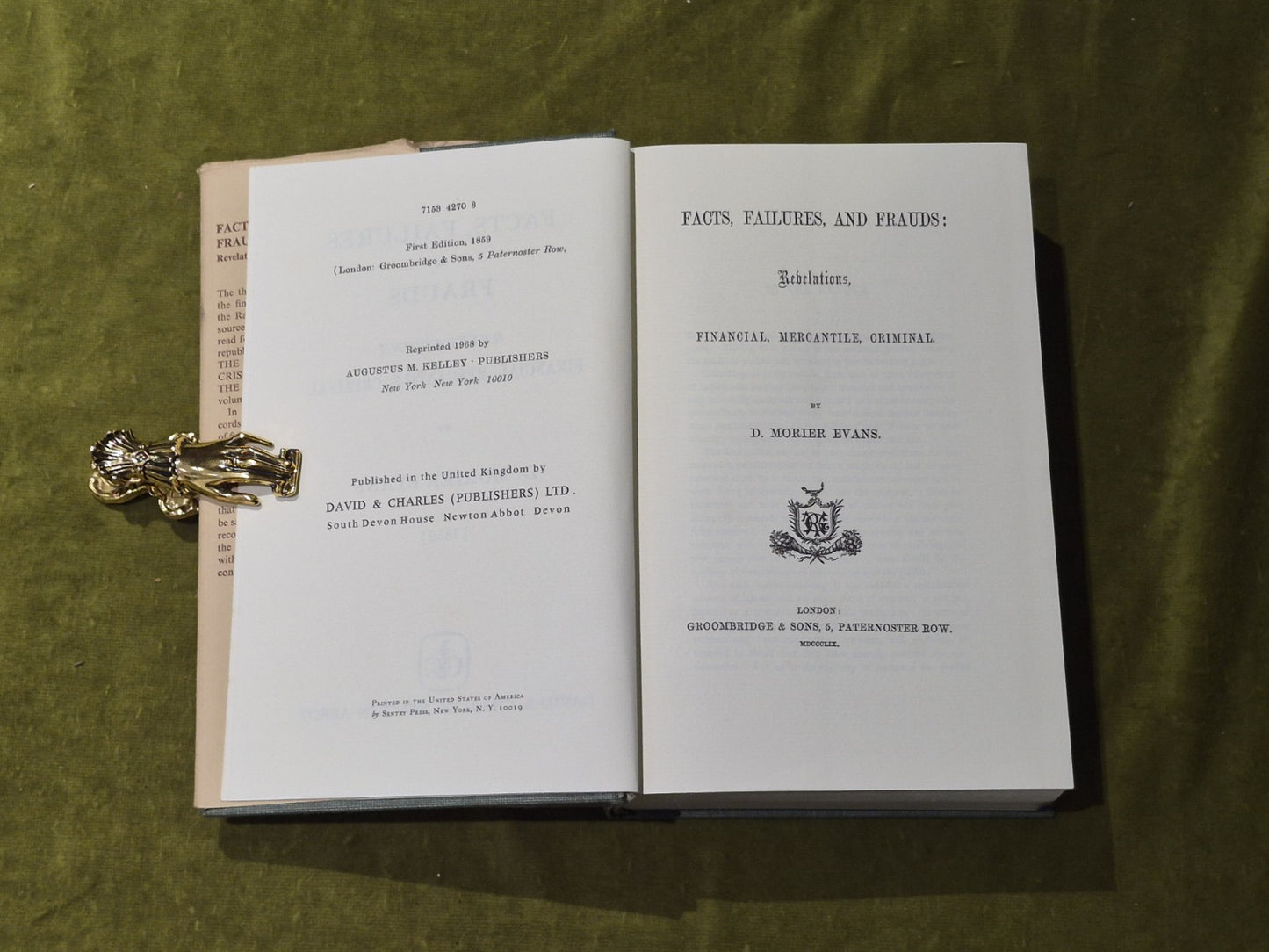 Facts Failures and Frauds Revelations Financial Mercantile -1968 David & Charles6