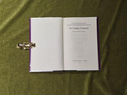 The Oxford Shakespeare - Macbeth - Ed. Nicholas Brooke VGC HB DJ4