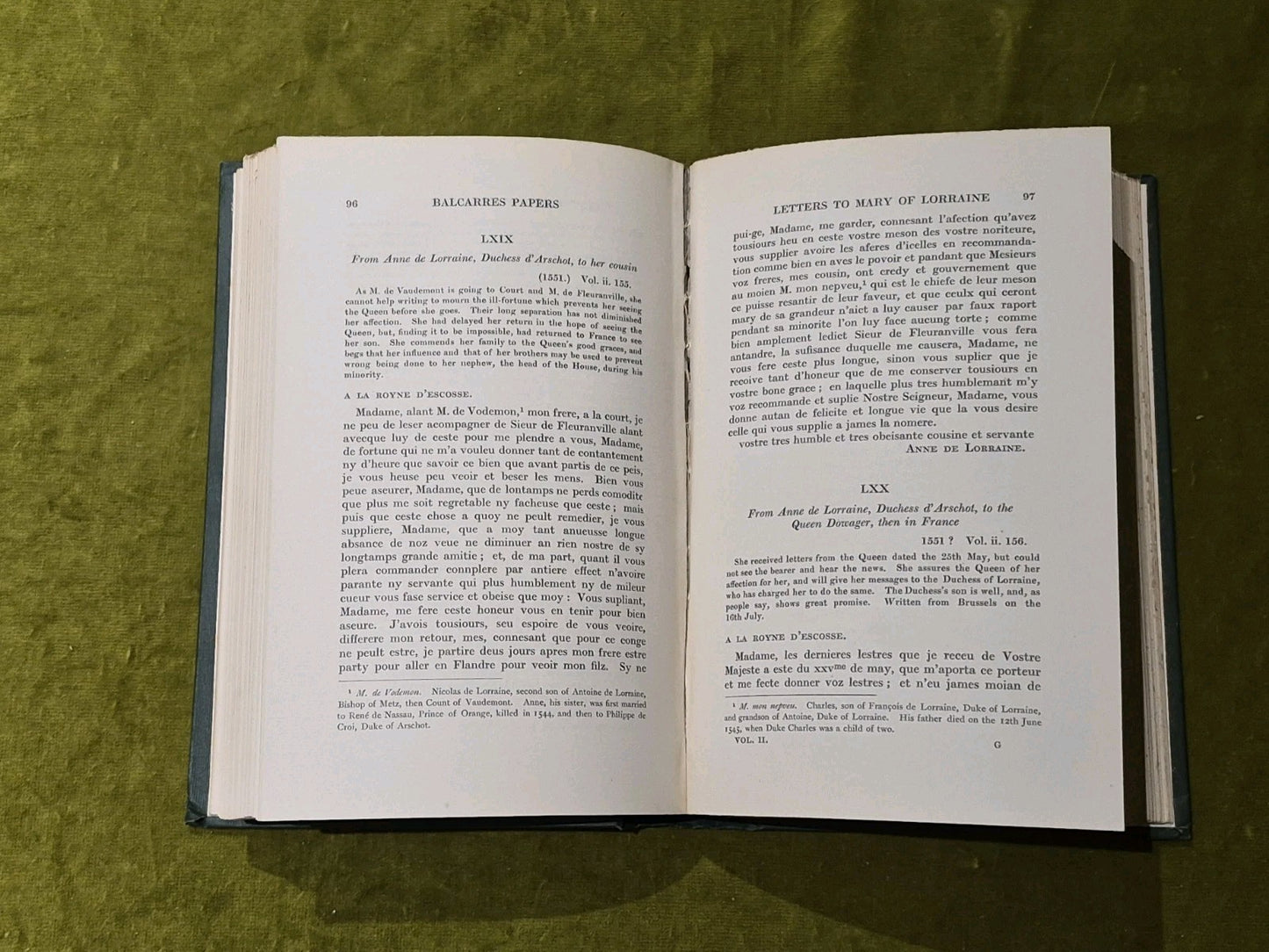 Foreign Correspondence With Marie De Lorraine, Queen of Scotland 1925 Hardback7