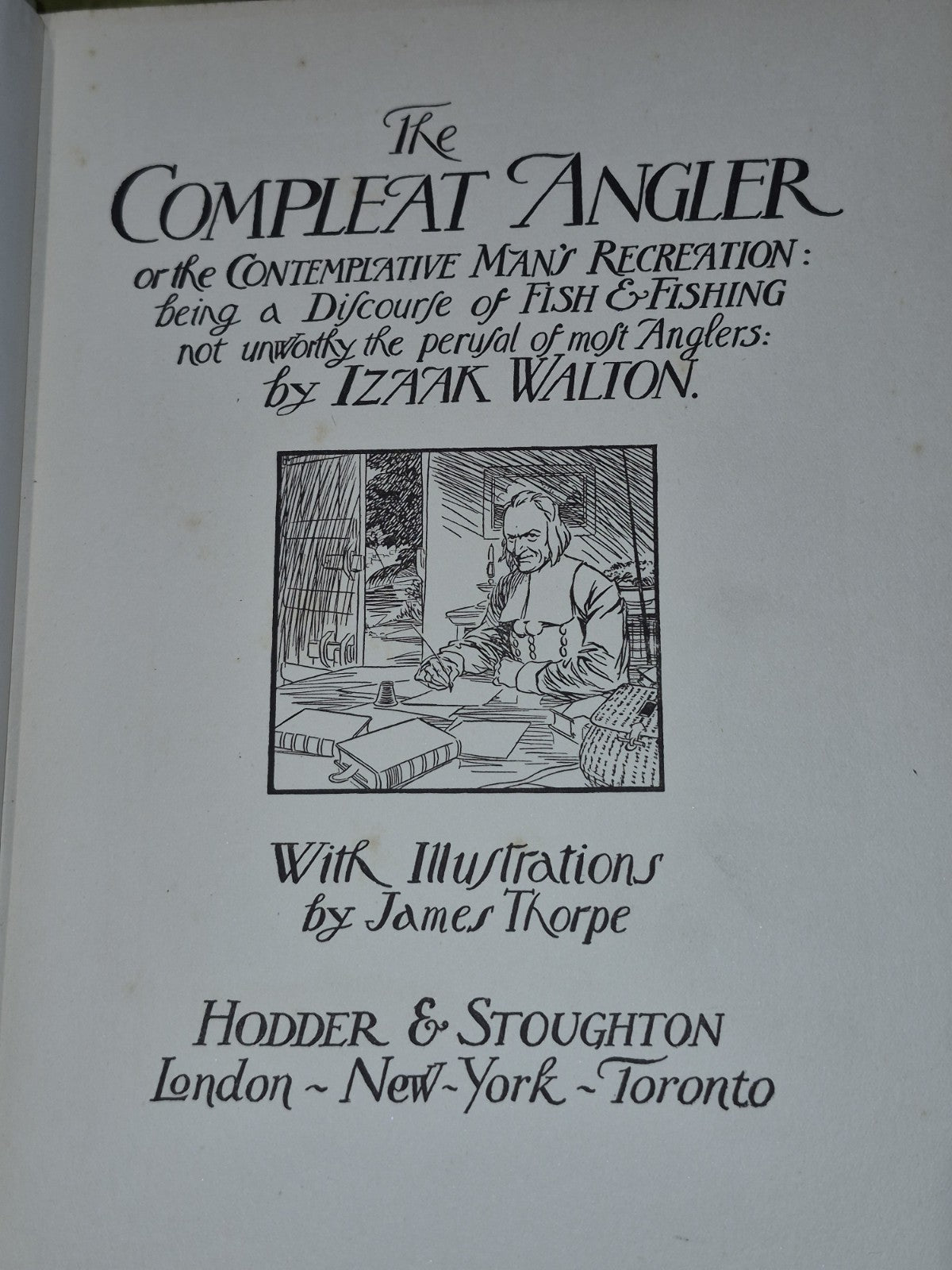 The Compleat Angler or the Contemplative Man's Recreation (1911)5