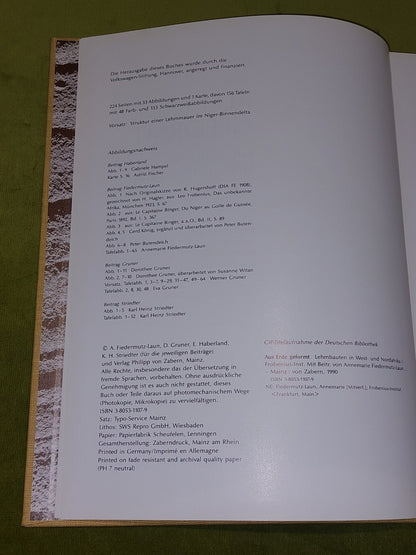 Aus Erde Geformt : Lehmbauten in West und Nordafrika 1990 [ From The Earth ]3