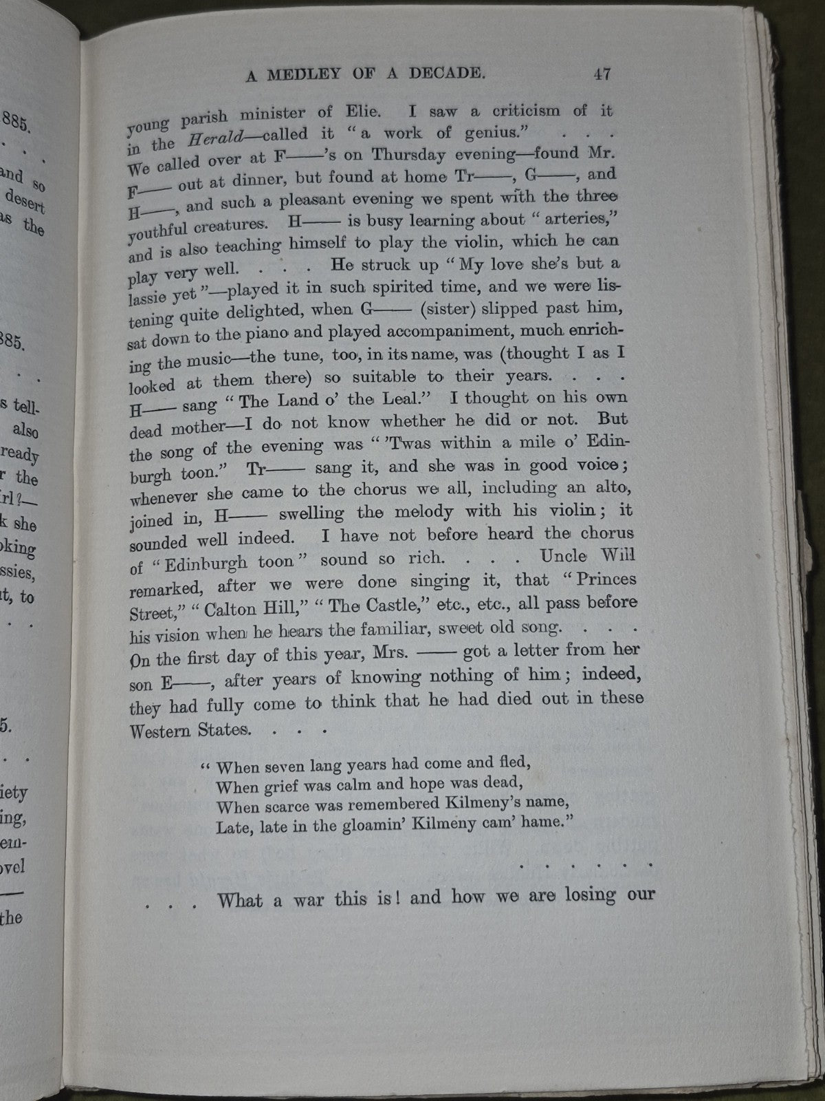 A Medley of a Decade Extracts from London and Glasgow Letters 1902 Vol II Hodge6