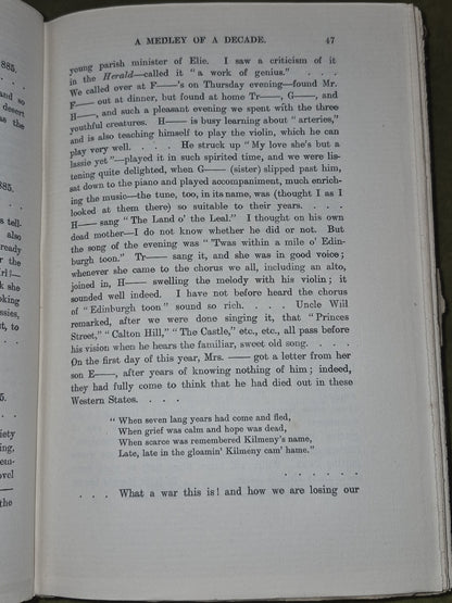 A Medley of a Decade Extracts from London and Glasgow Letters 1902 Vol II Hodge6