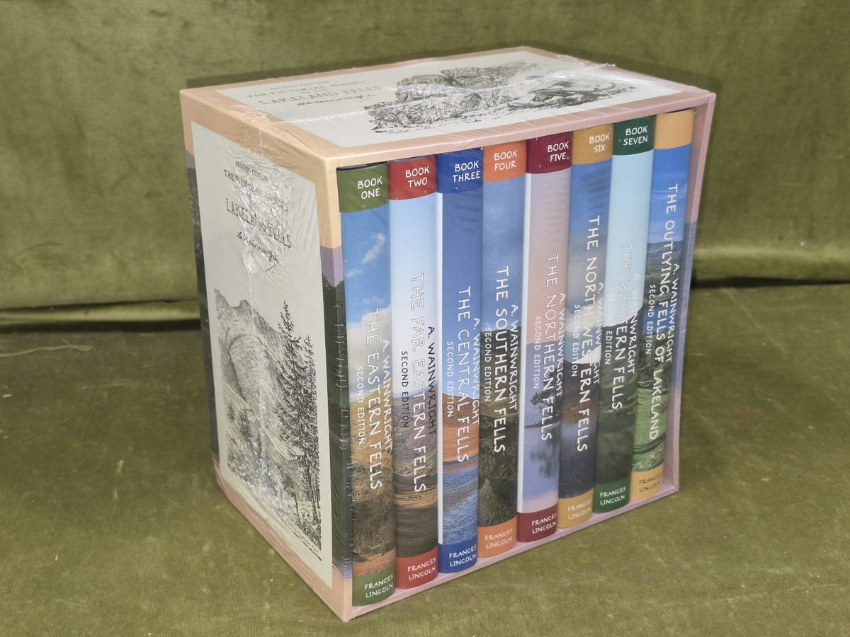Wainwright Pictorial Guides to the Lakeland Fells 8 Book Box Set Second Edition0