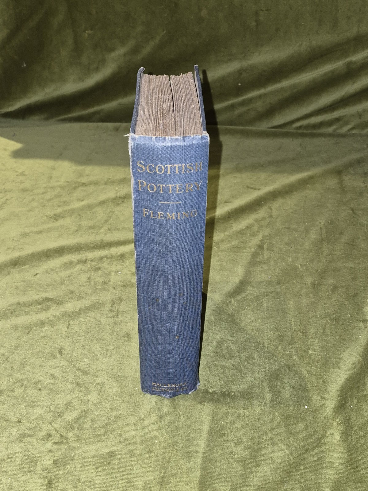 Fleming, J Arnold SCOTTISH POTTERY 1923 Hardback Book1
