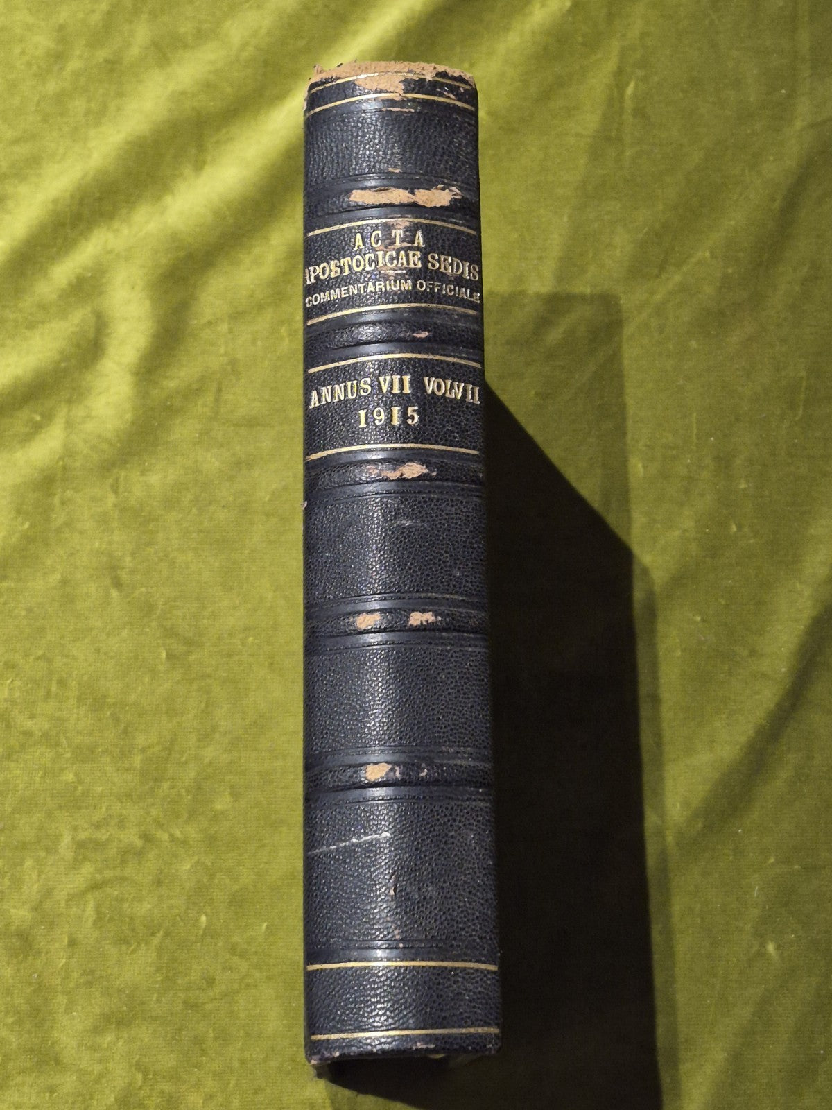 Acta Apostolicae Sedis. Commentarium Officiale -  Annus VII - Volume VII - 19153