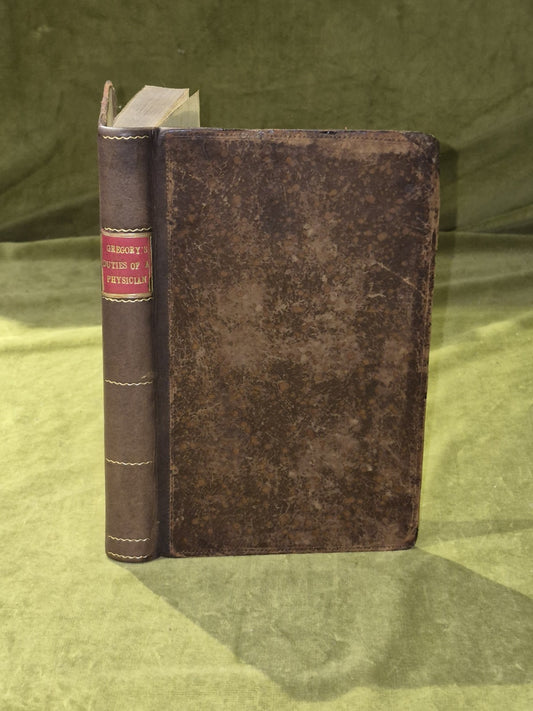 Duties and Qualifications of a Physician - 1788 -  John Gregory0