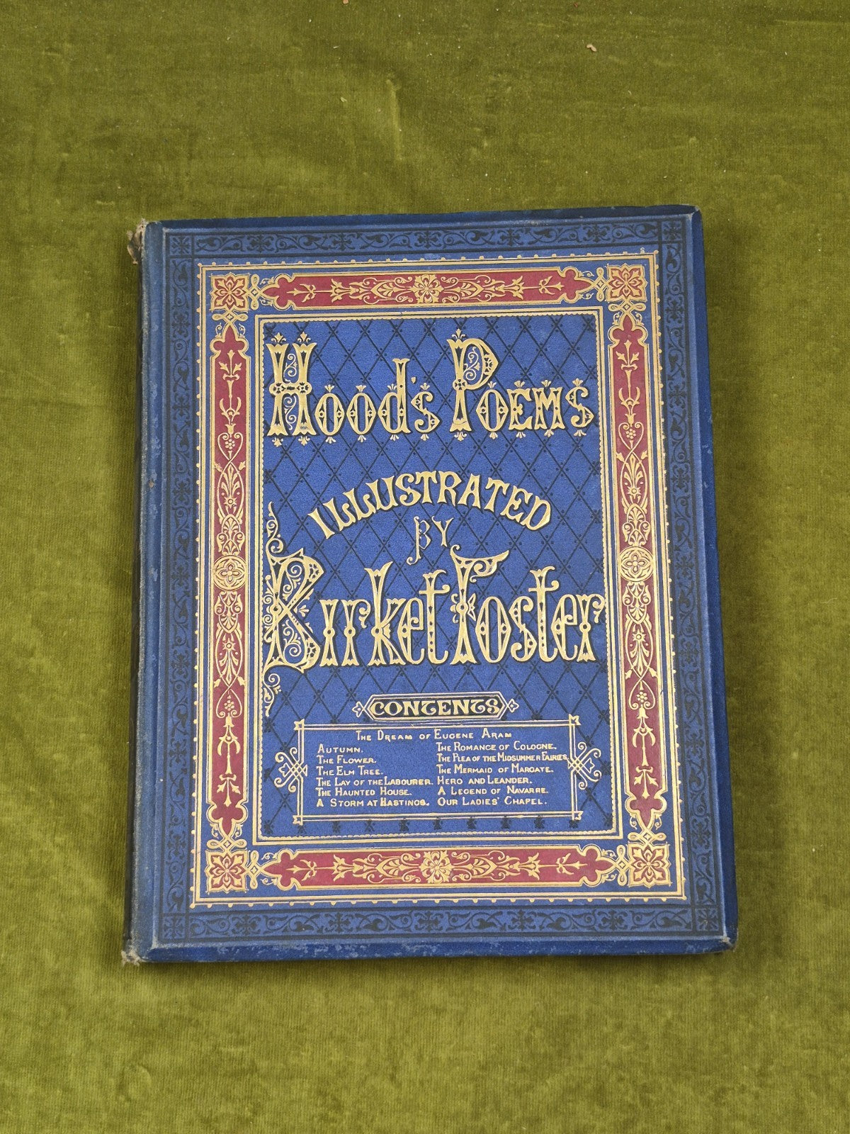 Poems By Thomas Hood Illustrated By Birket Foster , E MoxonHB 18720