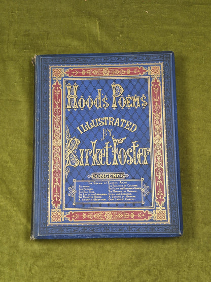 Poems By Thomas Hood Illustrated By Birket Foster , E MoxonHB 18720