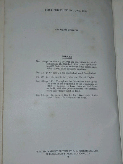 From Glasgow's Treasure Chest (1951 First Edition) James Cowan8