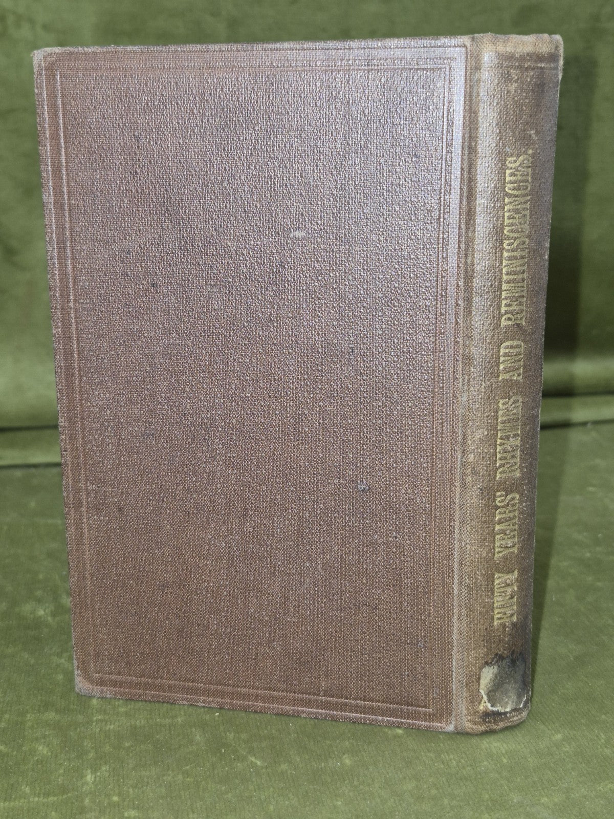 Fifty Years Rhymes & Reminiscences A C Barker Aberdeen 18801