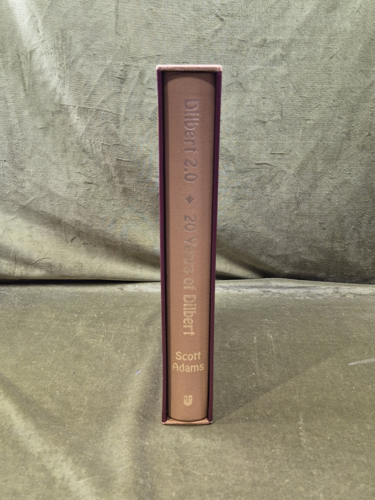 Dilbert 2.0: 20 Years of Dilbert Book Scott Adams Hardcover 2008 & Slip Case CD5