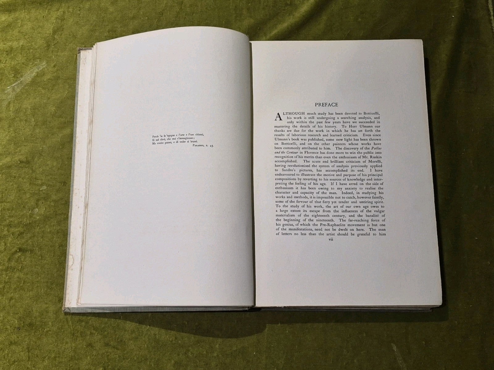 Sandro Botticelli and his School - Count Plunkett - Bell 1900 HB9