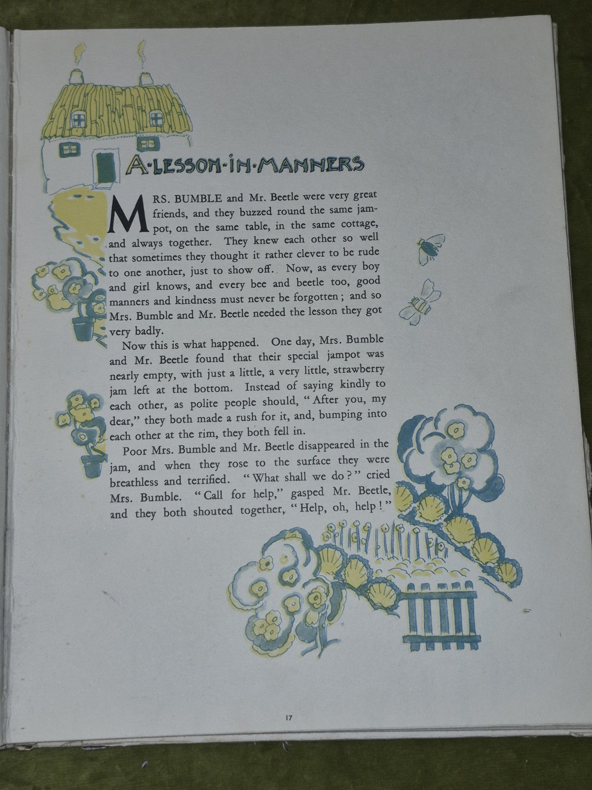 Mummy's Bedtime Story Book by Marion illustrated by Jessie M King SIGNED11