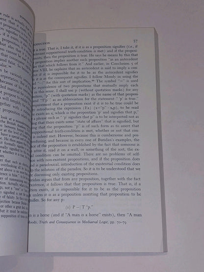 Sophisms on Meaning and Truth by John Buridan 1966 Pb Book2