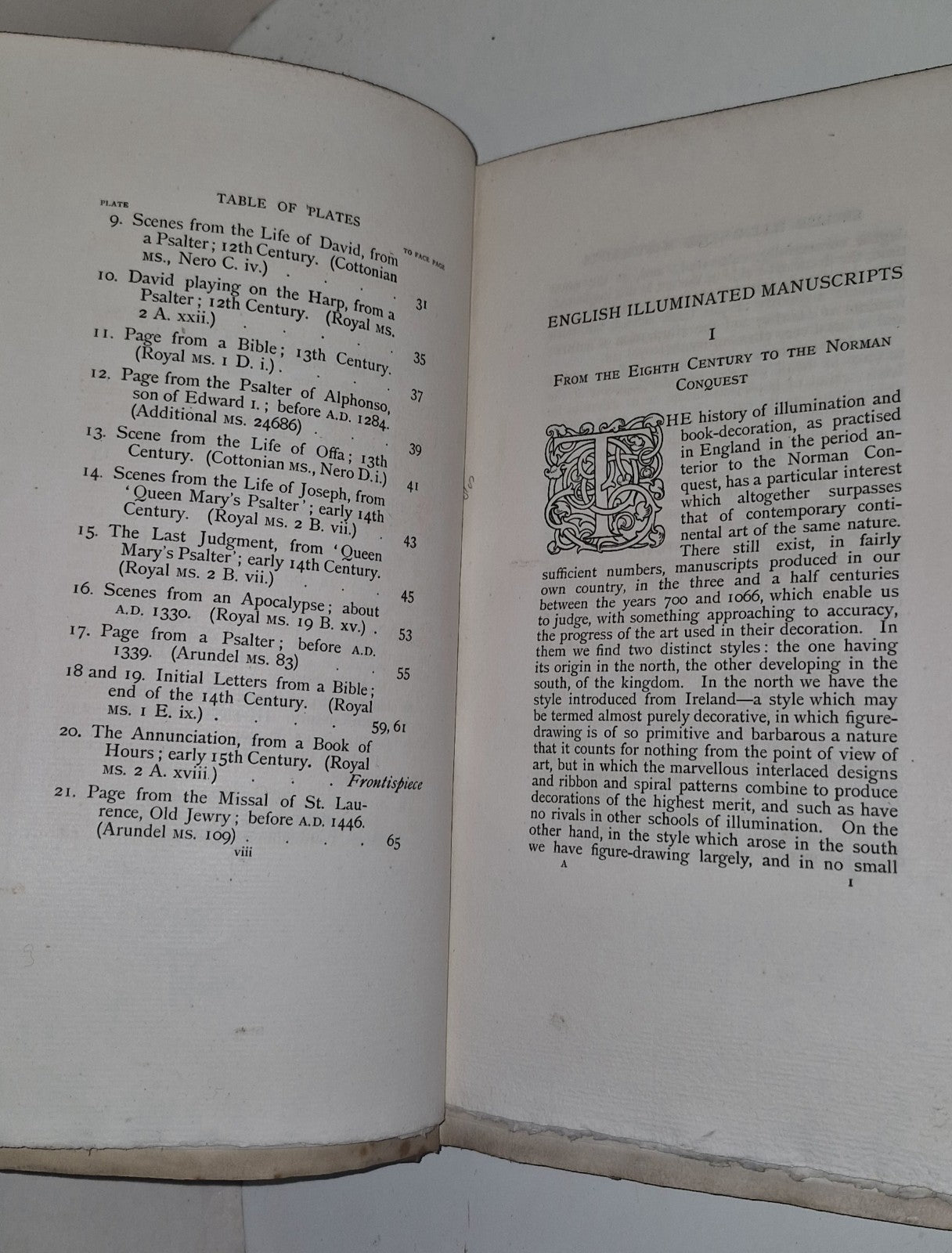 English Illuminated Manuscripts By Edward Maunde Thompson, 1895 Limited Edition 10