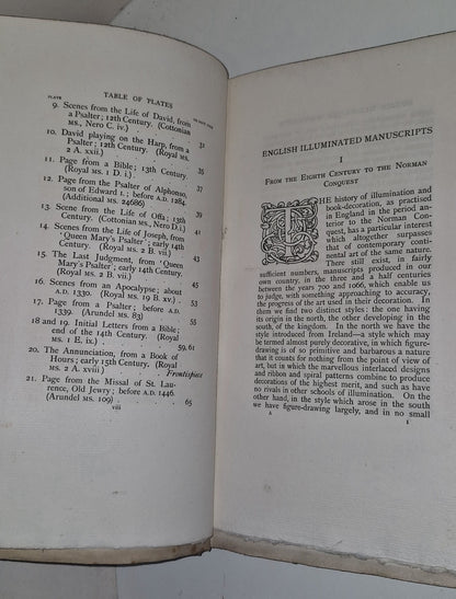English Illuminated Manuscripts By Edward Maunde Thompson, 1895 Limited Edition 10