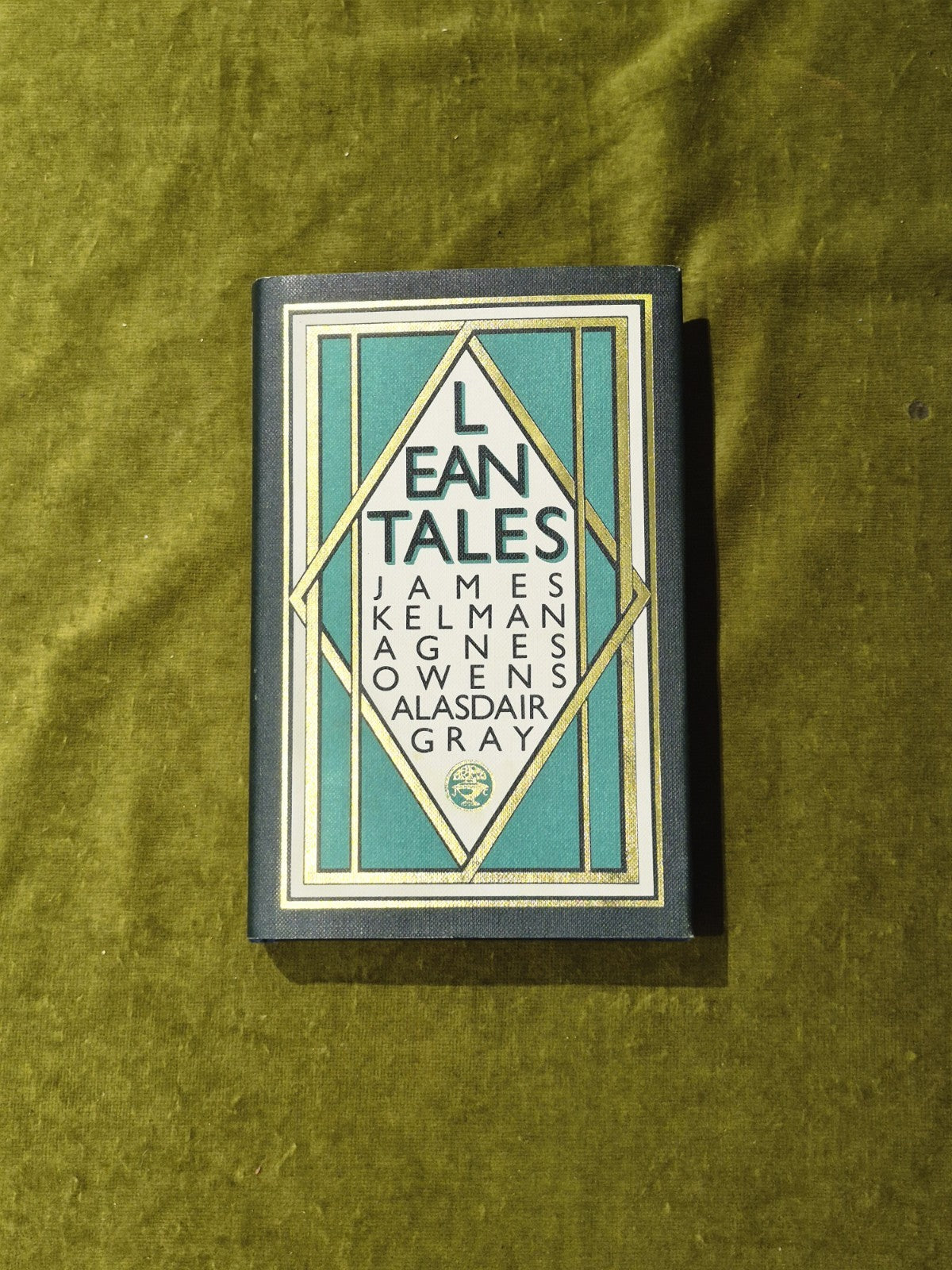 Alasdair Gray (SIGNED) James Kelman, Agnes Owens - Lean Tales 1st HB DJ0