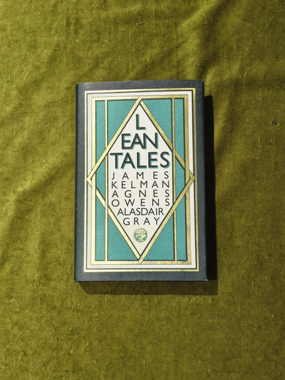 Alasdair Gray (SIGNED) James Kelman, Agnes Owens - Lean Tales 1st HB DJ0