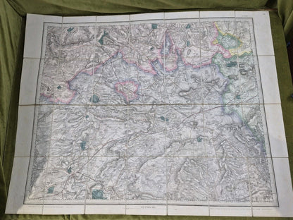 1867 Ordnance Survey England and Wales No. 34 Gloucestershire Edward Stanford4